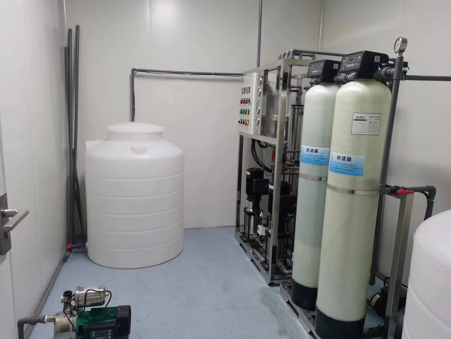 安徽生物实验室订购安装0.25吨/时双级纯化水最稳定的网投平台(中国)有限公司官网